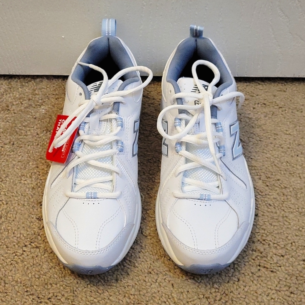 New Balance, 9.5, white